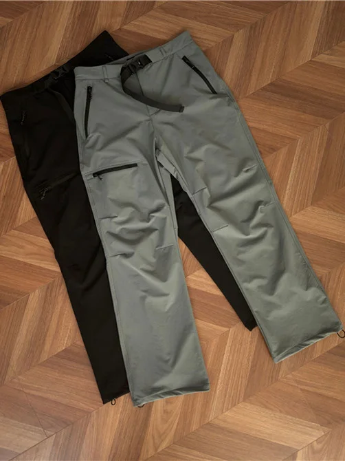 

Мужские ветрозащитные водонепроницаемые брюки для спецодежды, осенние американские функциональные студенческие брюки для десантков, тяжелые прямые брюки