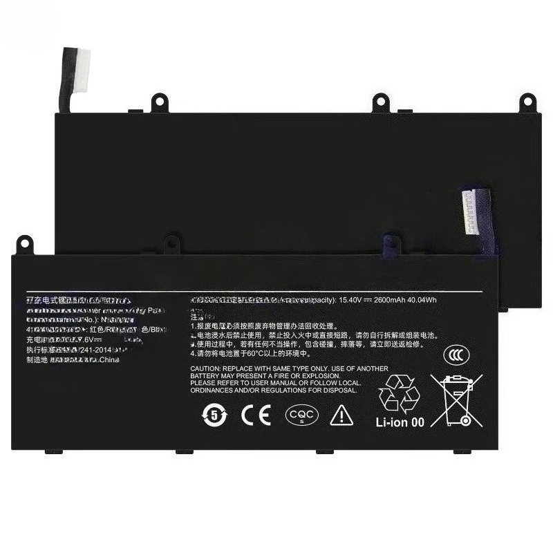 N15B01W 15.4V 2600mAh 40.04WH Laptop Battery For Xiaomi Mi Ruby 15.6 inch Timi TM1703 1709 1802-AP AD AC AD AN Series