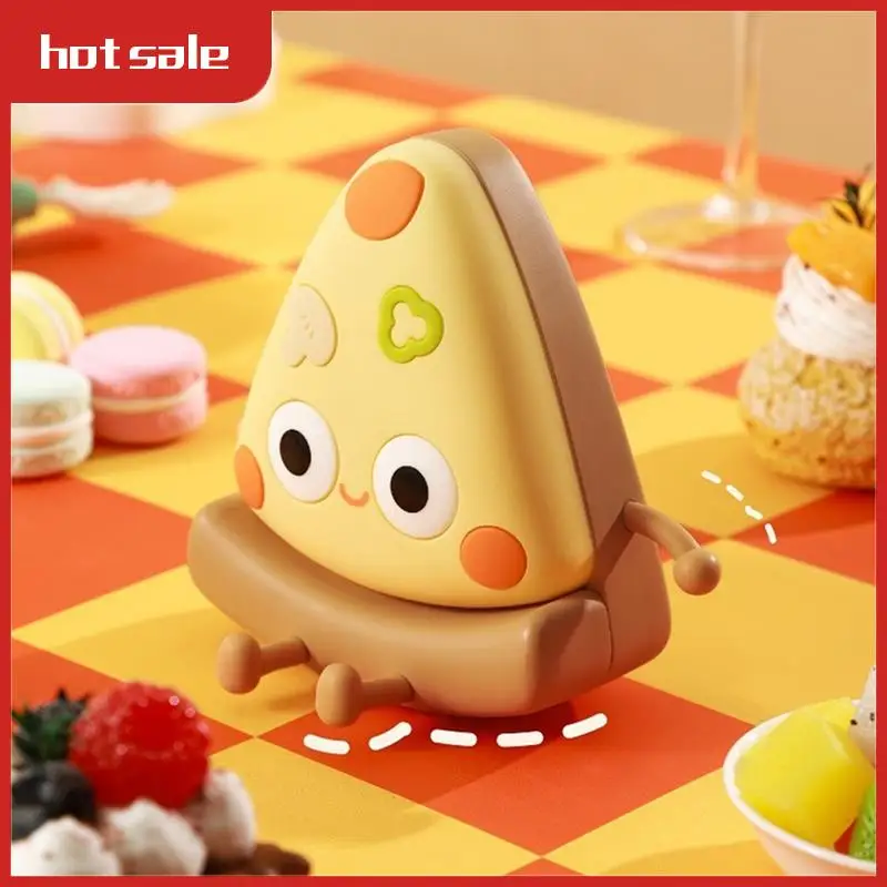 

LED Small Night Light Cute Pizza Night Lamp Portable Light Up Dimmable Night Light Rechargeable Bedside Table Lamp