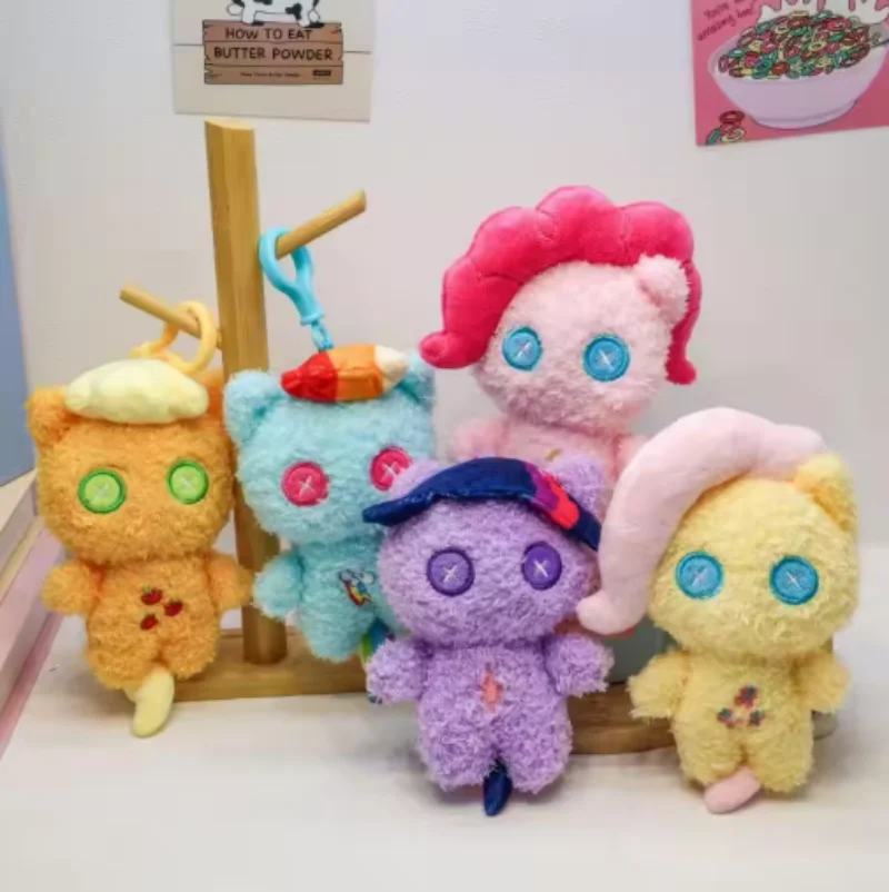 Leuke Anime My Little Pony Pluche Rugzak Hanger Sleutelhanger Twilight Sparkle Fluttershy Pinkie Pie Leuke Tas Decoratie Speelgoed Cadeau