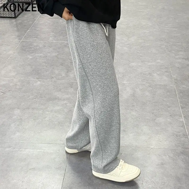 New American Casual Spring and Summer Loose Straight Men's Sports Pants