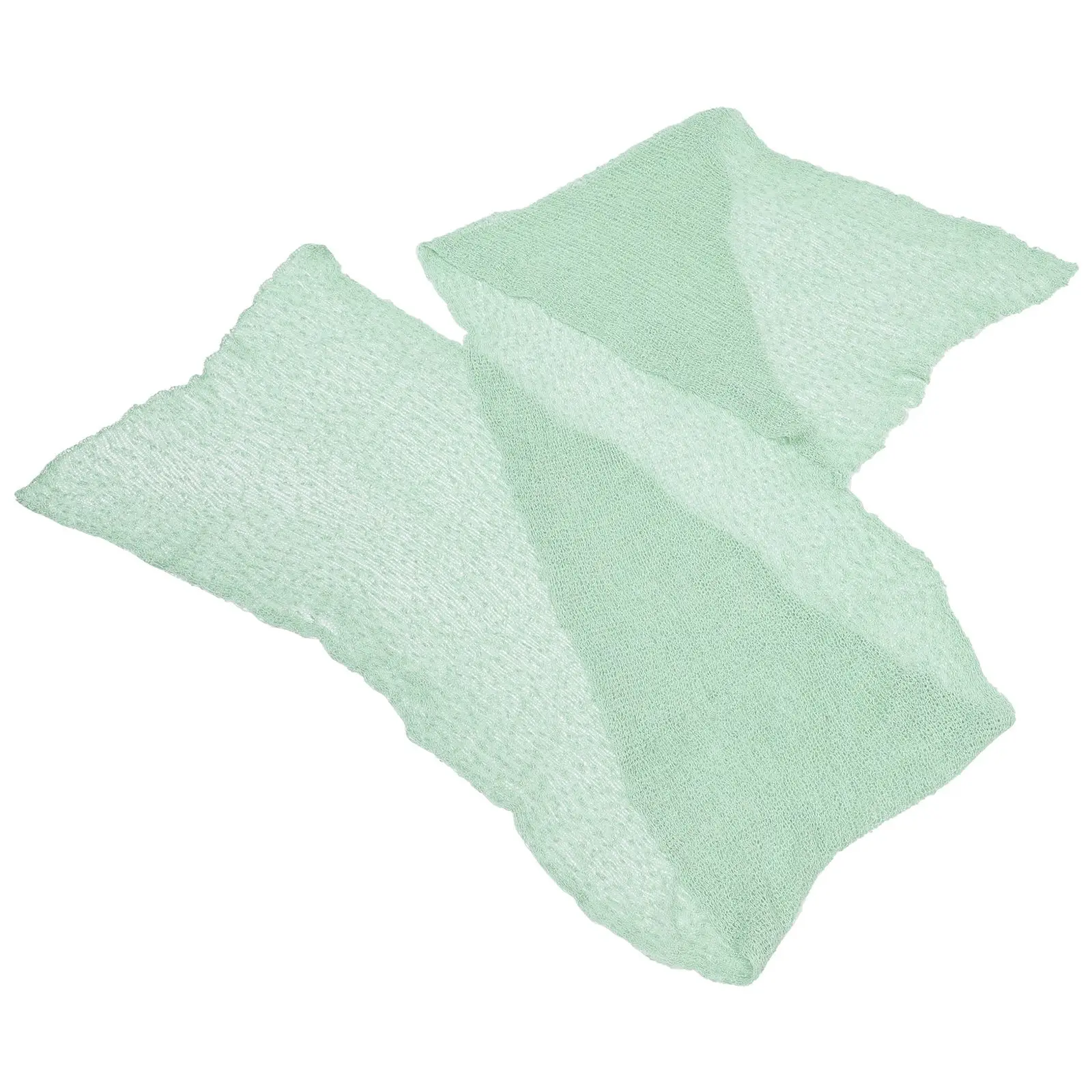 

Mint Green Newborn Wraps Soft Stretchy Knit Baby Photo Props Swaddle Blanket Long Wrap Photography Accessories