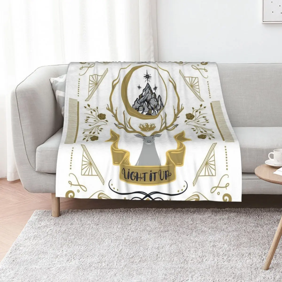 

Light it up | sarahverse | Sarah J Maas Throw Blanket Thermals For Travel Extra Large Throw Summer for babies Blankets