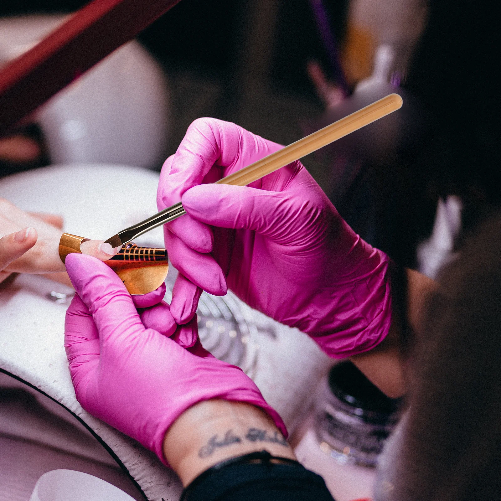 

1Set Multifunctional Fine Nail Art Brushes Set Professional Manicure Drawing Tools Nail Design Brushes for Gel Polish Liner