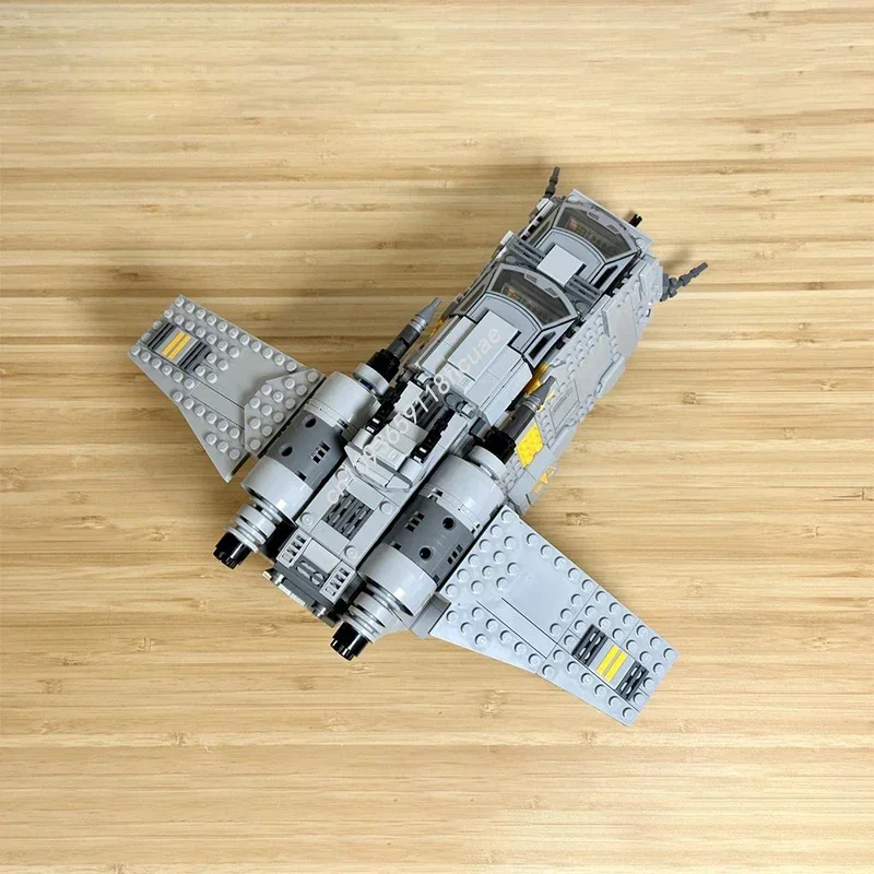 840 قطعة ستار معركة الإمبراطوري LAAT حربية نموذج Moc اللبنات الطوب لتقوم بها بنفسك الجمعية الإبداعية ألعاب تعليمية طفل هدية #4