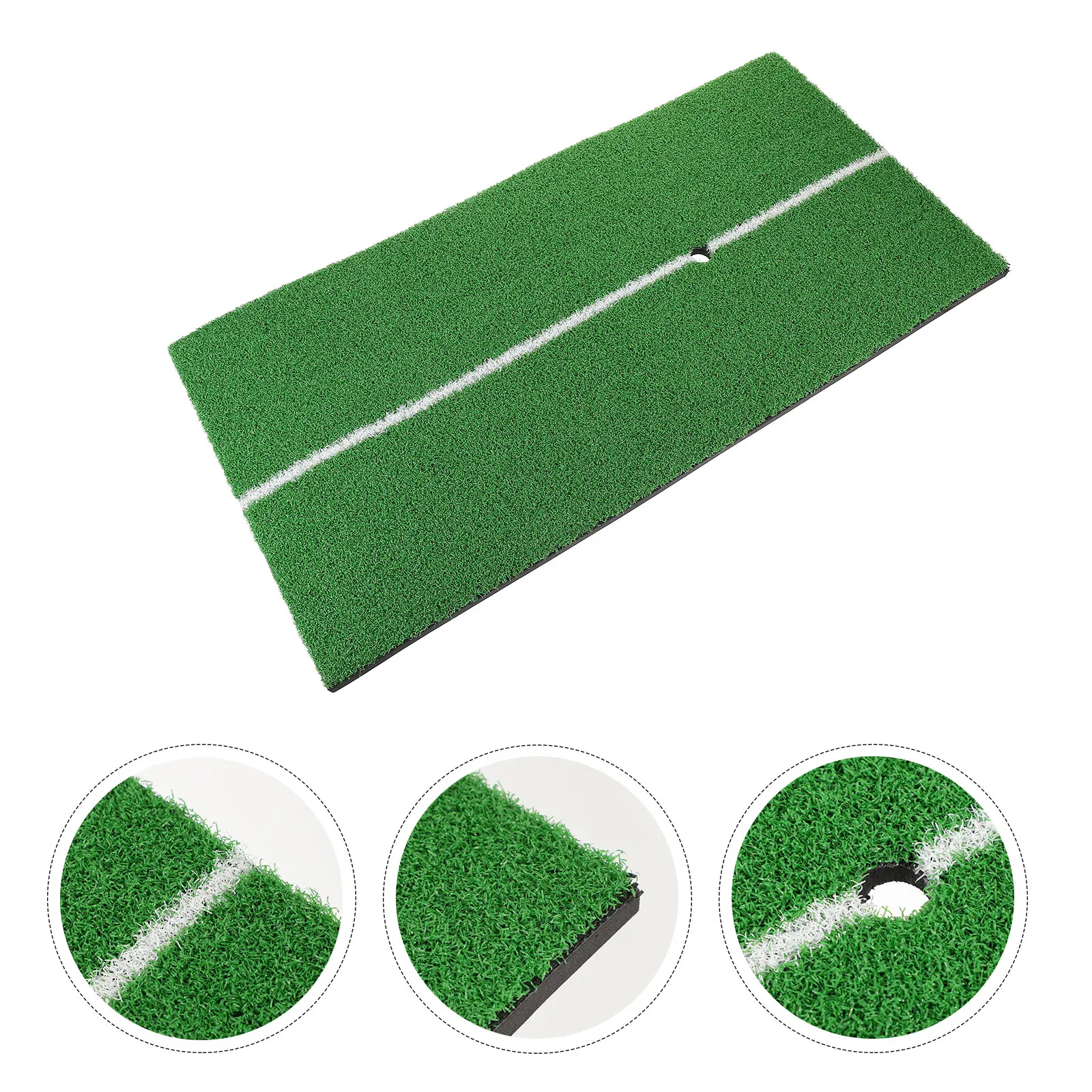 

Golf Mat Floor Protector Gold Pad Indoor Office Equipment Swing Cushion Premium