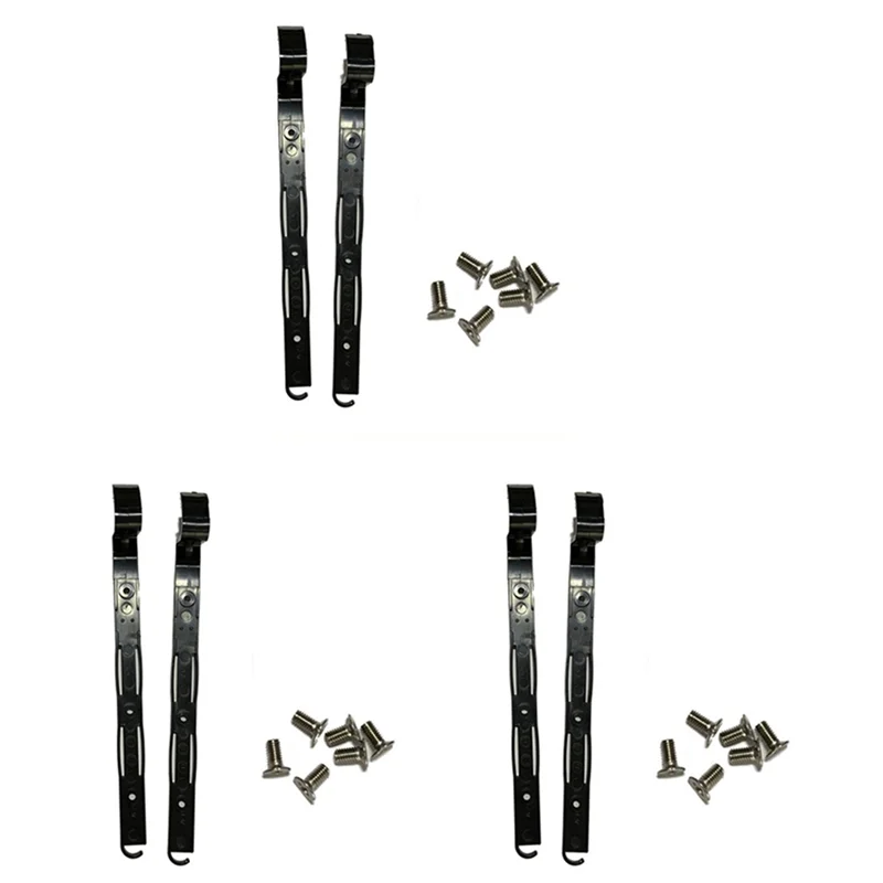 

GROCE-6Pcs For DS-9016HF 9116 9664 Hard Disk Bracket Plastic Strip For Haikang Plug/Drawing Type Hard Disk Drive Mount Holder