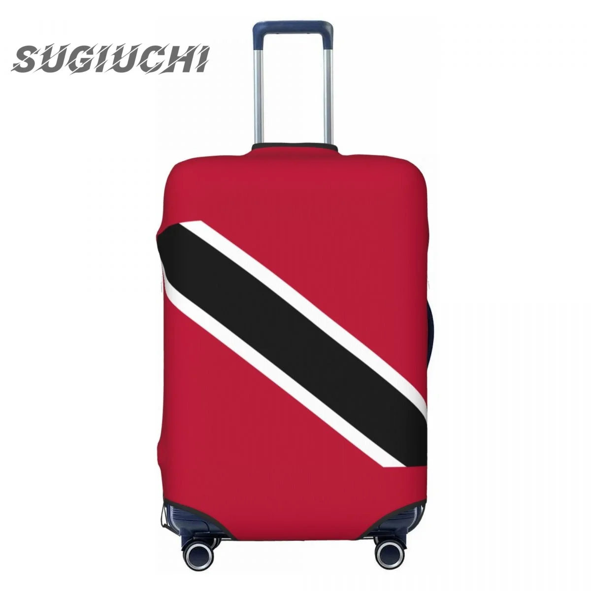 

Trinidad And Tobago Flag Luggage Cover Suitcase Travel Accessories Printed Elastic Dust Cover Bag Trolley Case Protective