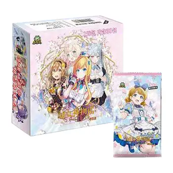 新女神故事卡符風篇彩色閃卡動漫人物收藏卡片遊戲玩具兒童禮物 6 最佳銷售 女神卡 - №1