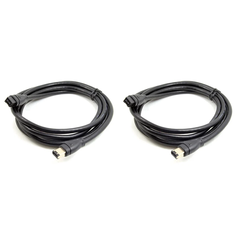 

ABRU-2X Firewire IEEE 1394B Кабель с 9-контактным разъемом на 6-контактный кабель для передачи данных 800 Мбит/с (1,8 метра)