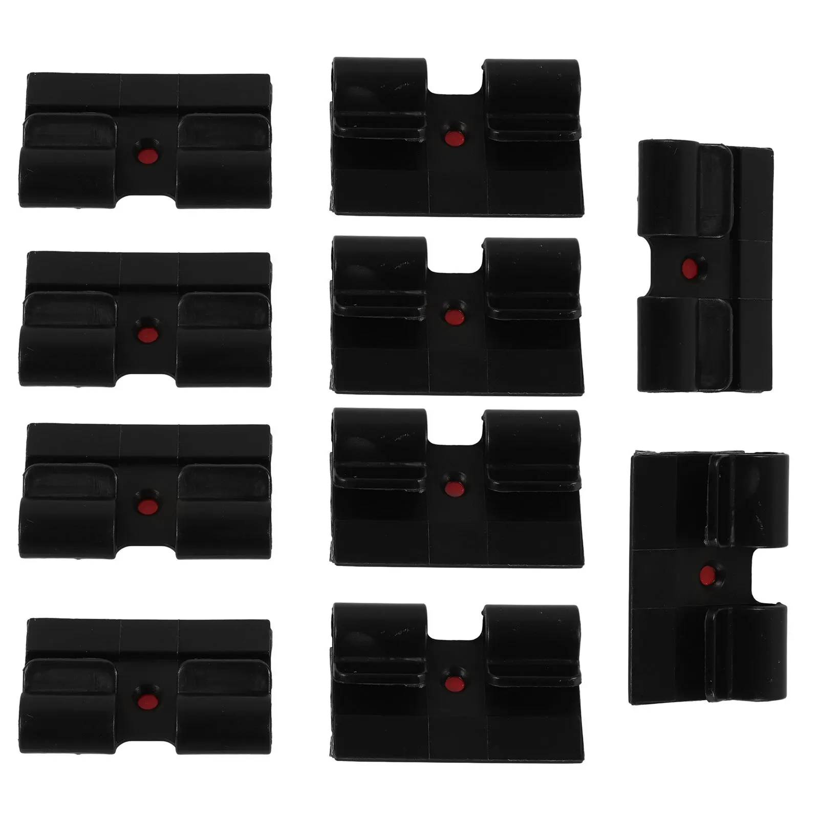 10Pcs Cable Clips Self-Adhesive Wire Management Organizer Holders for Desk Wall Cord Clamp Retainer Nylon Cord Clip