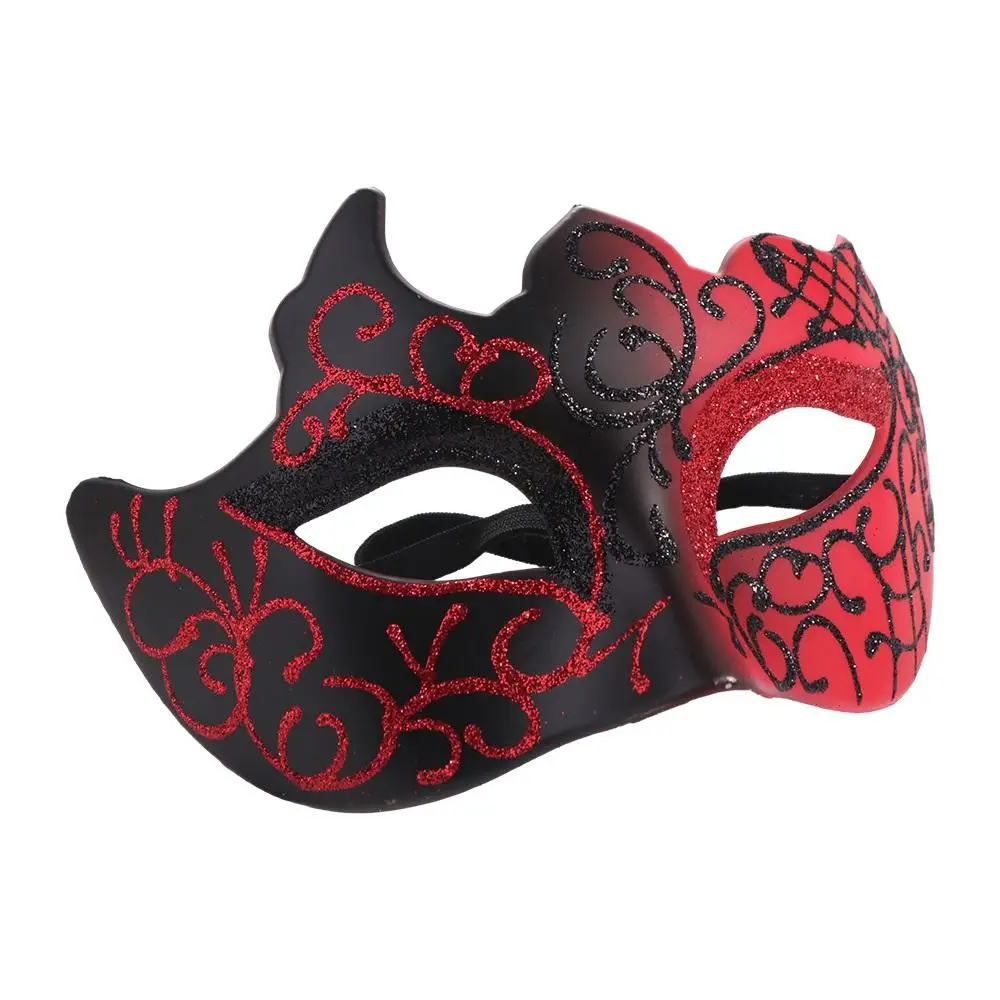 

Prop Half Face Mask Prom Party Supplies Masquerade Cosplay Mask Venice Mask Party Cosplay Props Halloween Masks Glitter Mask