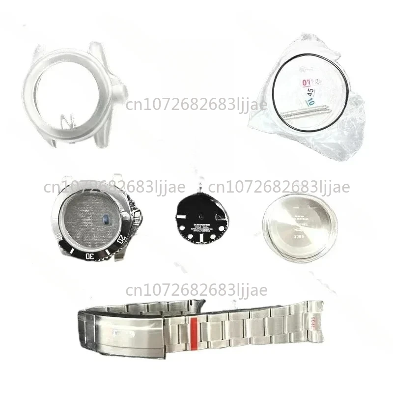 إكسسوارات مجمعة، ساعة متوافقة مع مجموعة Eta2824 2836 3135 Movement 904 Steel Set #1
