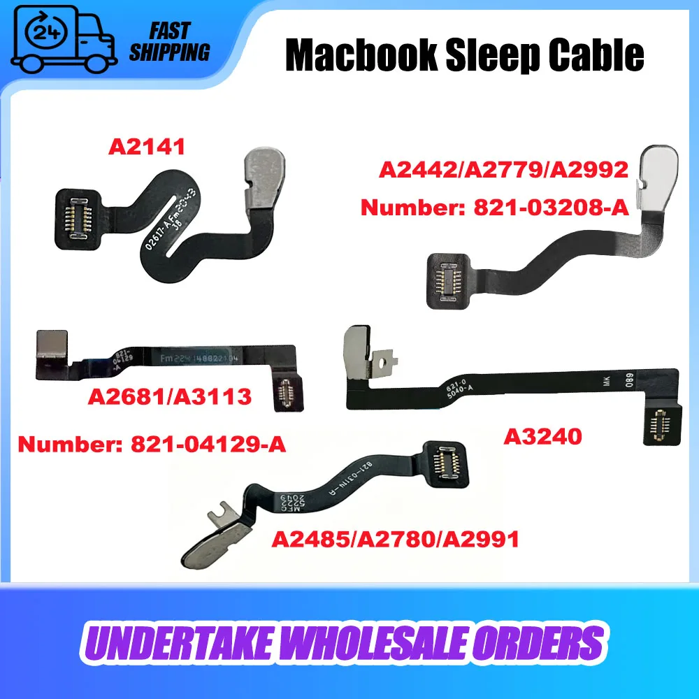 

Original LCD Sensor Sleep Cable A2141 A2442 A2779 A2992 A2485 A2780A2991 A2681 A2941 A3113 A3114 A3240 A3241 For Macbook Air