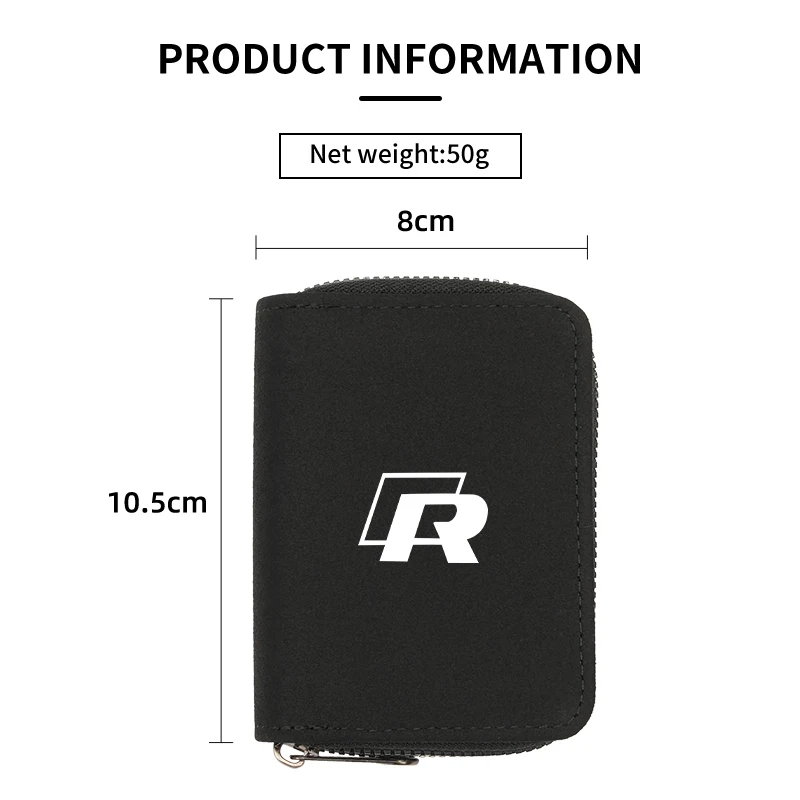 Car Driving License Bank Credit Card Storage Wallet Bag For VW Scirocco Polo T5 Passat b6 Golf Tiguan Jetta T-ROC CC Beetle GTI