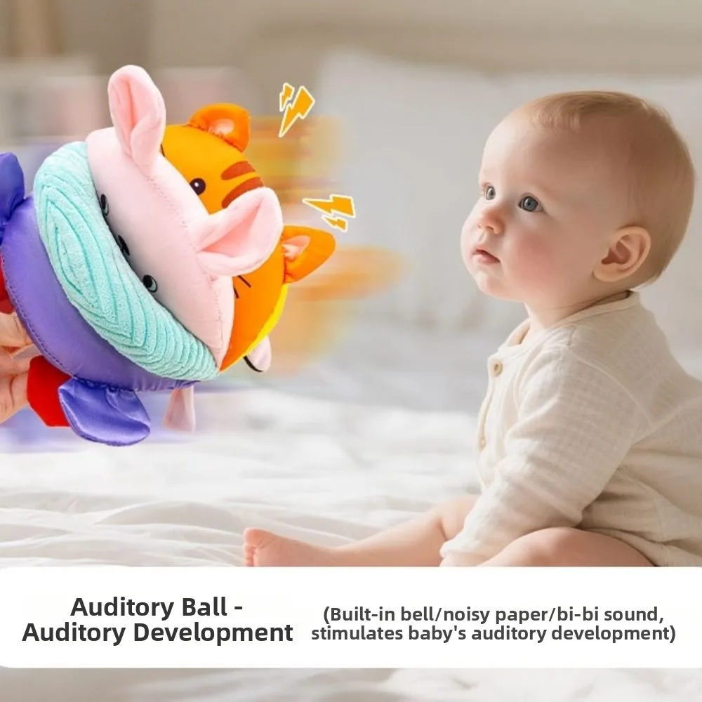 

Baby Hand Grasp Ball Montessori Training Early Education Intelligence Balls Interactive Collection Baby Cloth Balls Parent-child