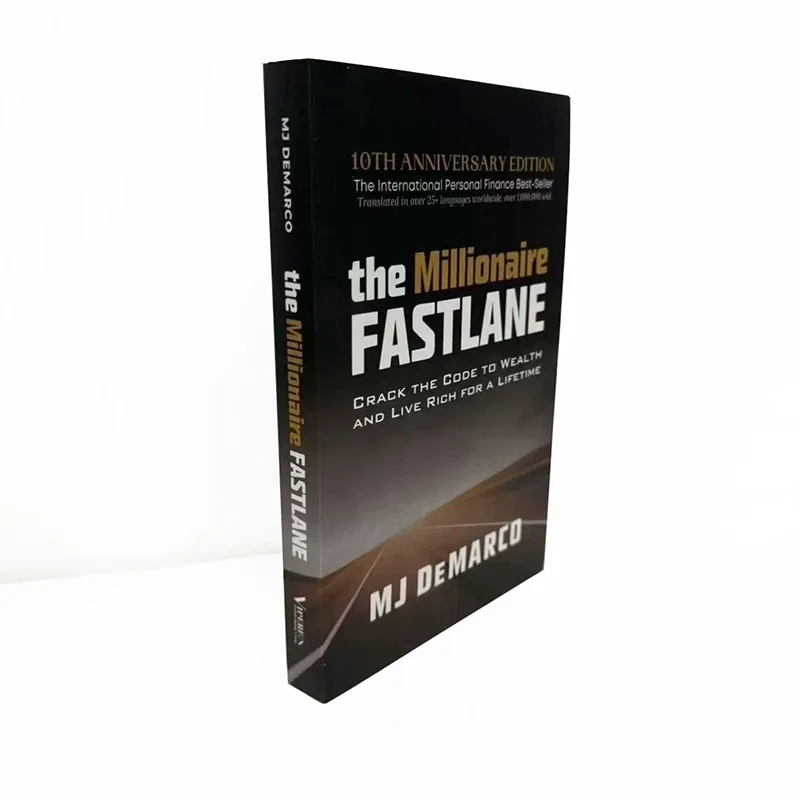 

The Millionaire Fastlane от MJ DeMarco Crack The Code To Wealth and Live Rich для пожизненной мягкой обложки на английском языке Libros Livros
