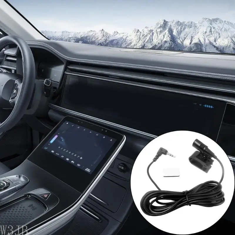 W3JB 3,5mm Clip Plug Mini Mic Car Microfon Bluetooth-kompatible Kommunikation – Detail 2