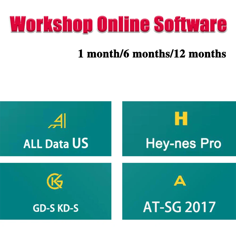 حساب عبر الإنترنت لعام 2026 لجميع البيانات لـ Haynes Pro / GDS KDS All Data Workshop برنامج إصلاح السيارات مخططات أسلاك بيانات السيارات