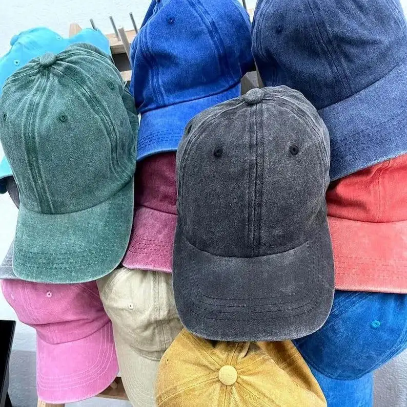 قبعة بيسبول مطرزة بملمس مخيف، قبعة مغسولة مطرزة من Salem Witch، موسم مخيف، قبعة خريف لطيفة، هدية الهالوين، قدس