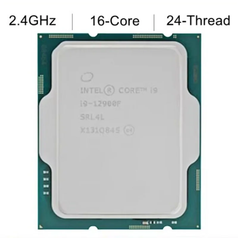 New Core i9 12900F i9-12900F CPU processor 2.4 GHz 16 Core 24 Thread 128 GB LGA 1700 L3=30M 7NM CPU without cooler