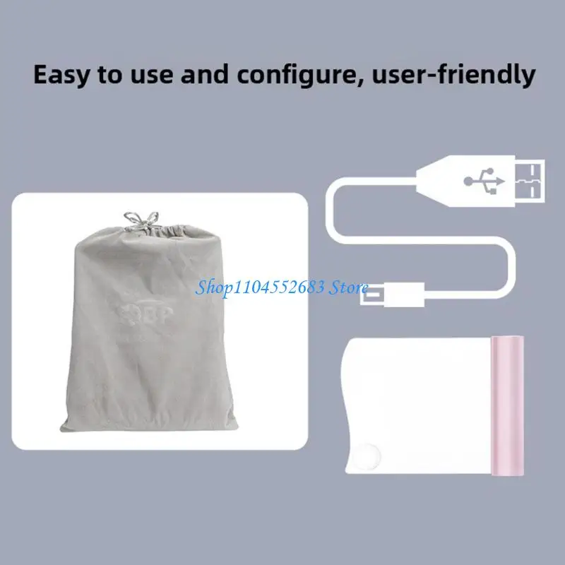 Y6GD Touch Sensitive Reading Light Flat Rechargeable 2200mAh 4 Level Brightness