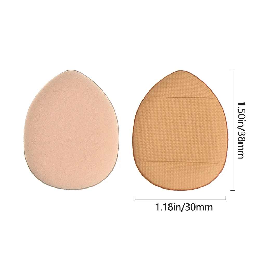 Mini Cosmetic Puff Non Latex Finger Facial Makeup Sponge Air Cushion Beauty Tool for Girl Women