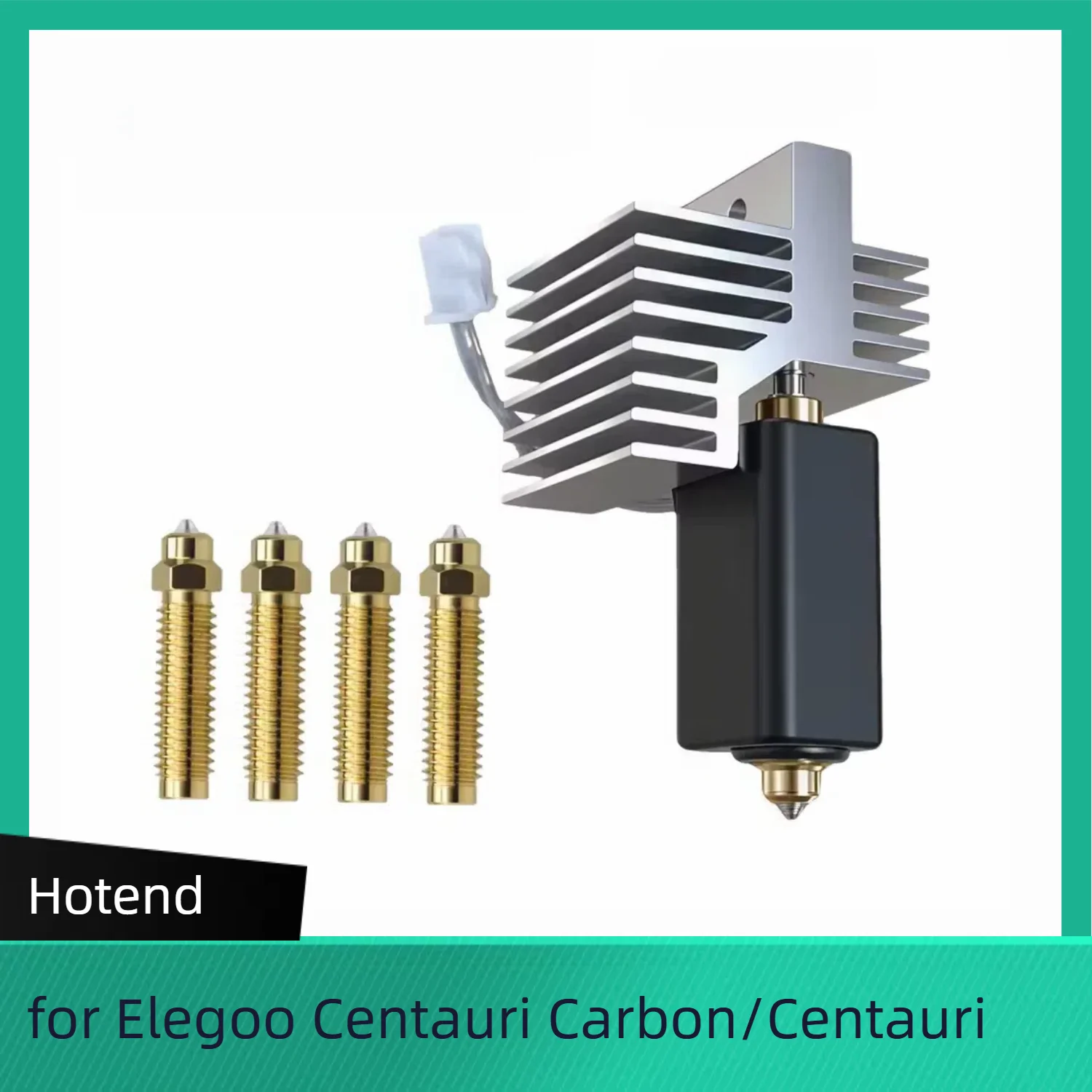 

Hotend для Elegoo Centauri углеродное сопло в сборе керамический комплект Hotend для Elegoo Centauri 3D-принтер аксессуары