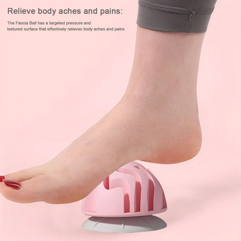 

Silicon Trigger Point Ball with Suction Cup Back Sore Muscle Knot Massager for Neck Shoulder Feet Leg Back Yoga Pain Relief