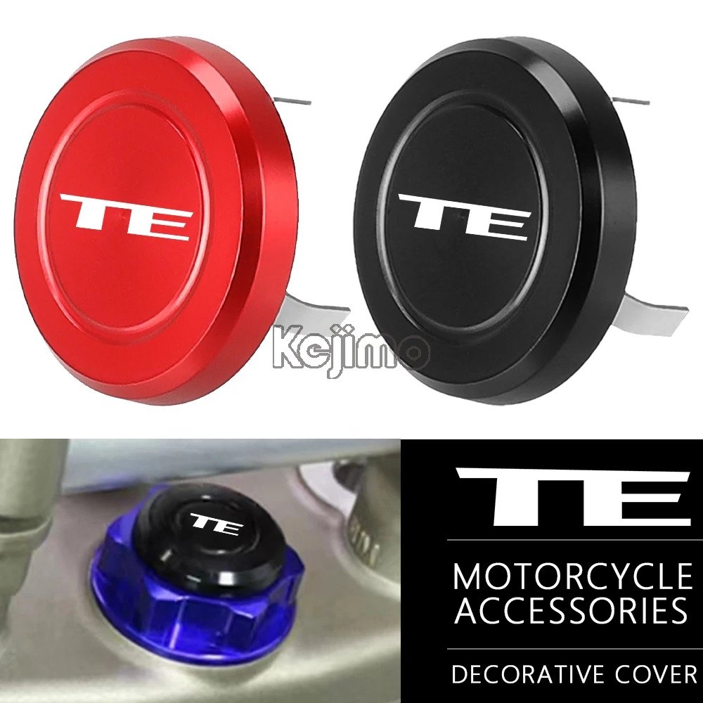 

2025 Motorcycle Steering Stem Nut Cap Decorative Cover For HUSQVARNA TE125 TE150 TE250 TE300 TE 125 150 250 300 2010-2017 2018
