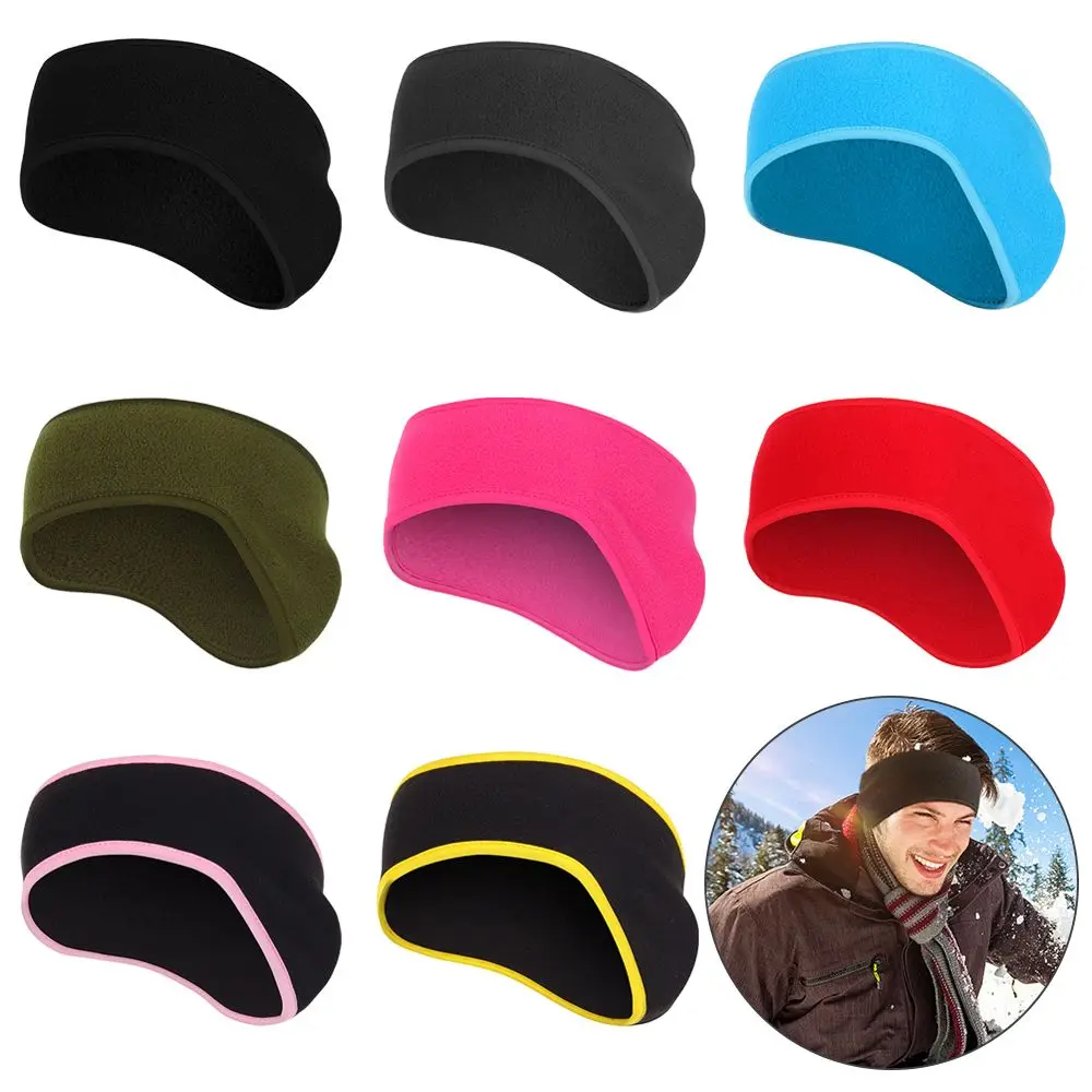 1 Uds. Calentador de orejas de lana, diadema de invierno, orejeras, diadema para hombres y mujeres, para correr, esquiar, deportes al aire libre