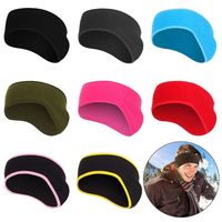 1Pcs Fleece Ear Warmer Muff Winter Headband Ear Muffs Headband for Men Women Running Skiing Outdoor Sports