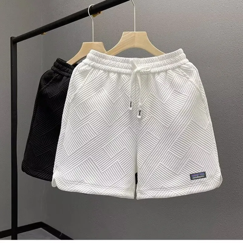 Meia calça masculina Argyle Pattern, Summer Home Wear