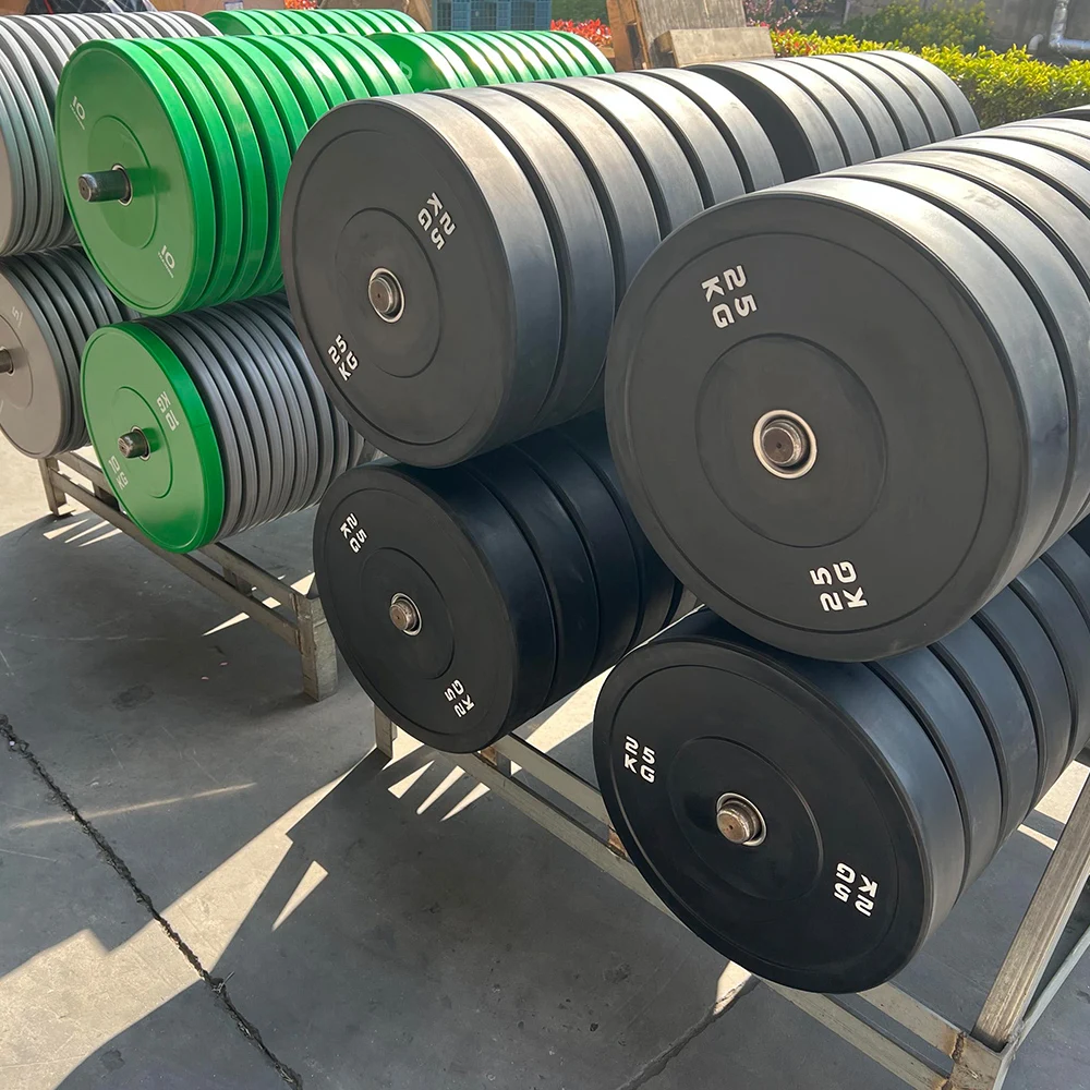 

Wholesale Fitness 2.5-25kg Weightlifting Discs Barbell Weight Kg for Home Gym Bumper Plates