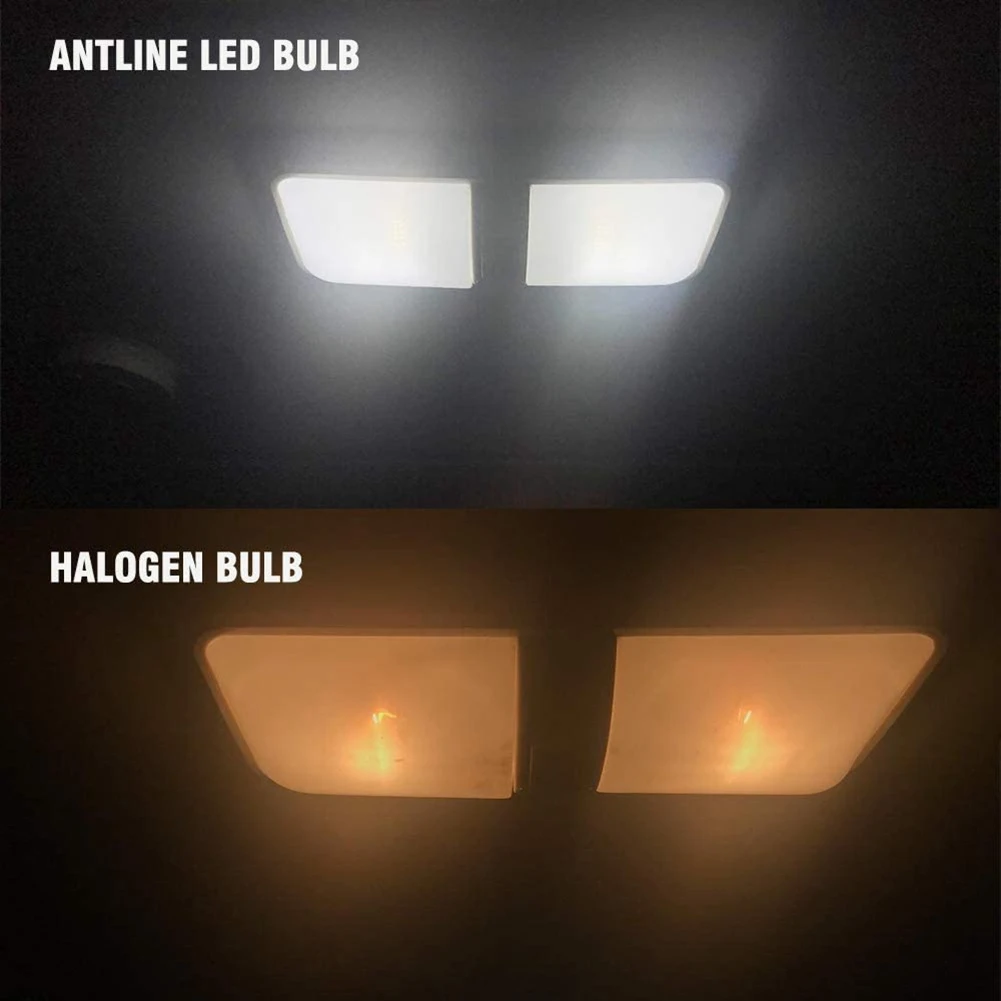 #67Q (Silver)20X LED Light Bulbs for Super Bright 3014 50-SMD for Camper Trailer,Automotive Parts & Accessories