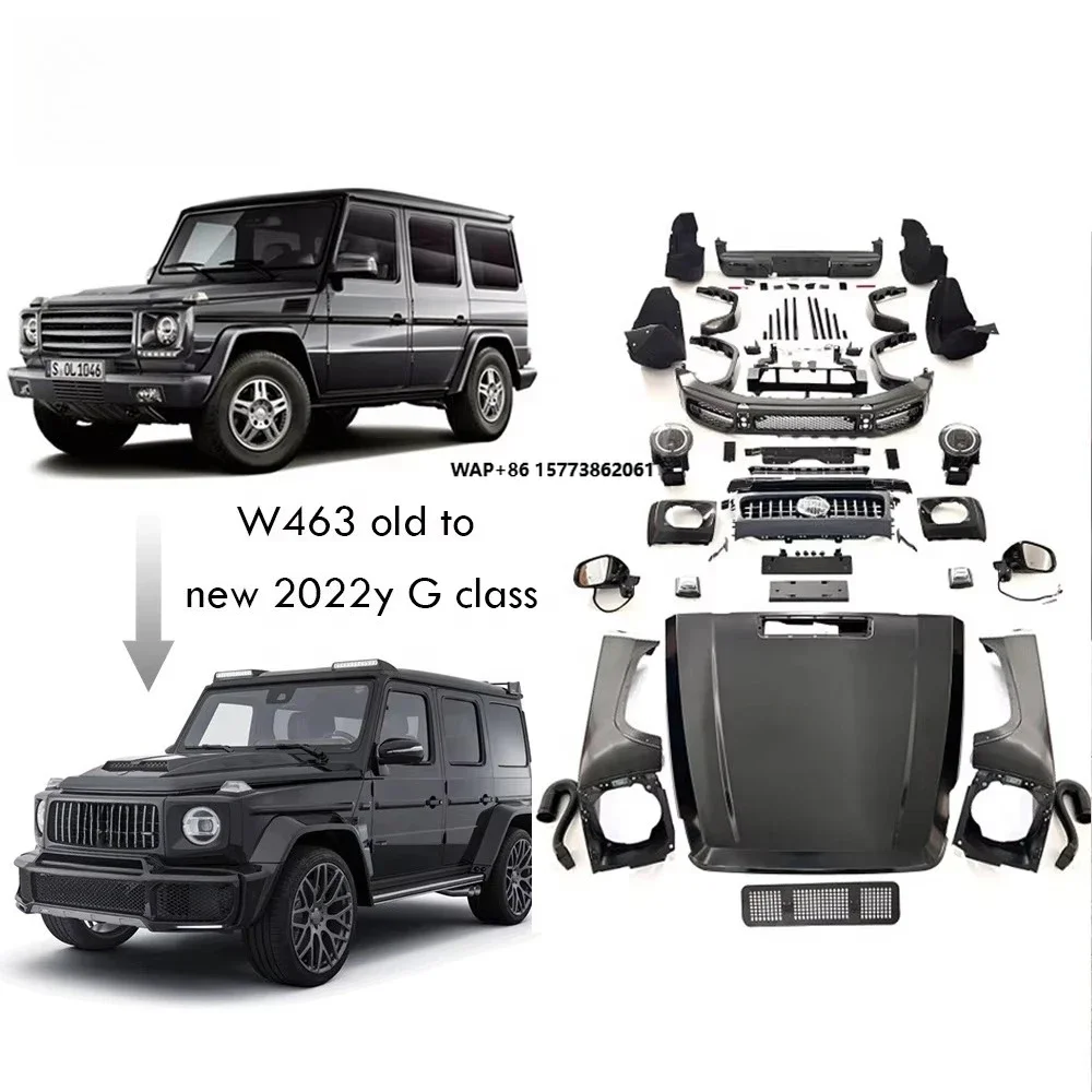 2004 - 2018 Year G Class W463 Upgrade to W464 W463A  Widestar Body Kits Facelift  Old to New Car Bumpers  g Wagon B Style