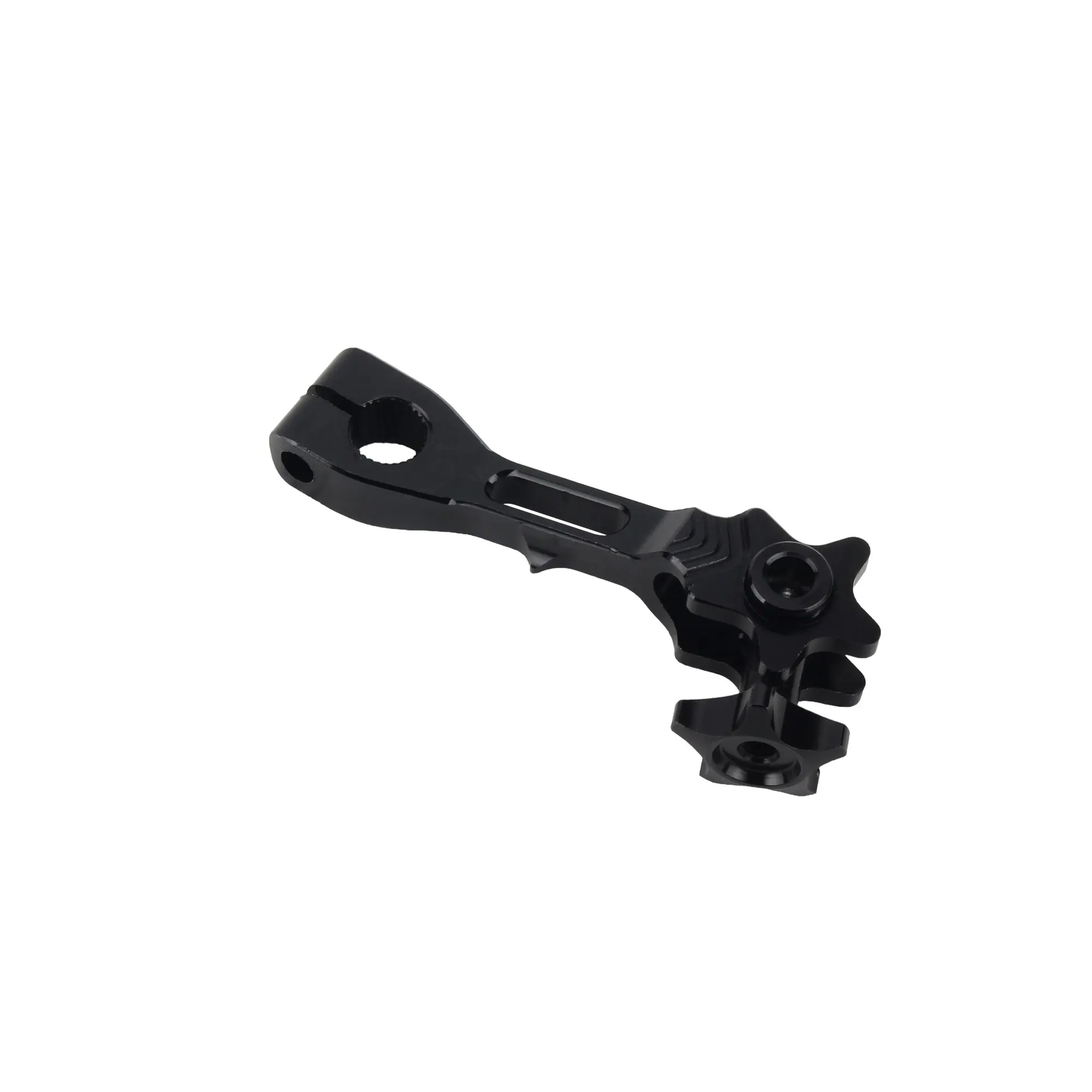 Palanca de ajuste de tensión ajustable del brazo basculante del freno trasero de aluminio CNC Universal para accesorios de motocicleta todoterreno Racer