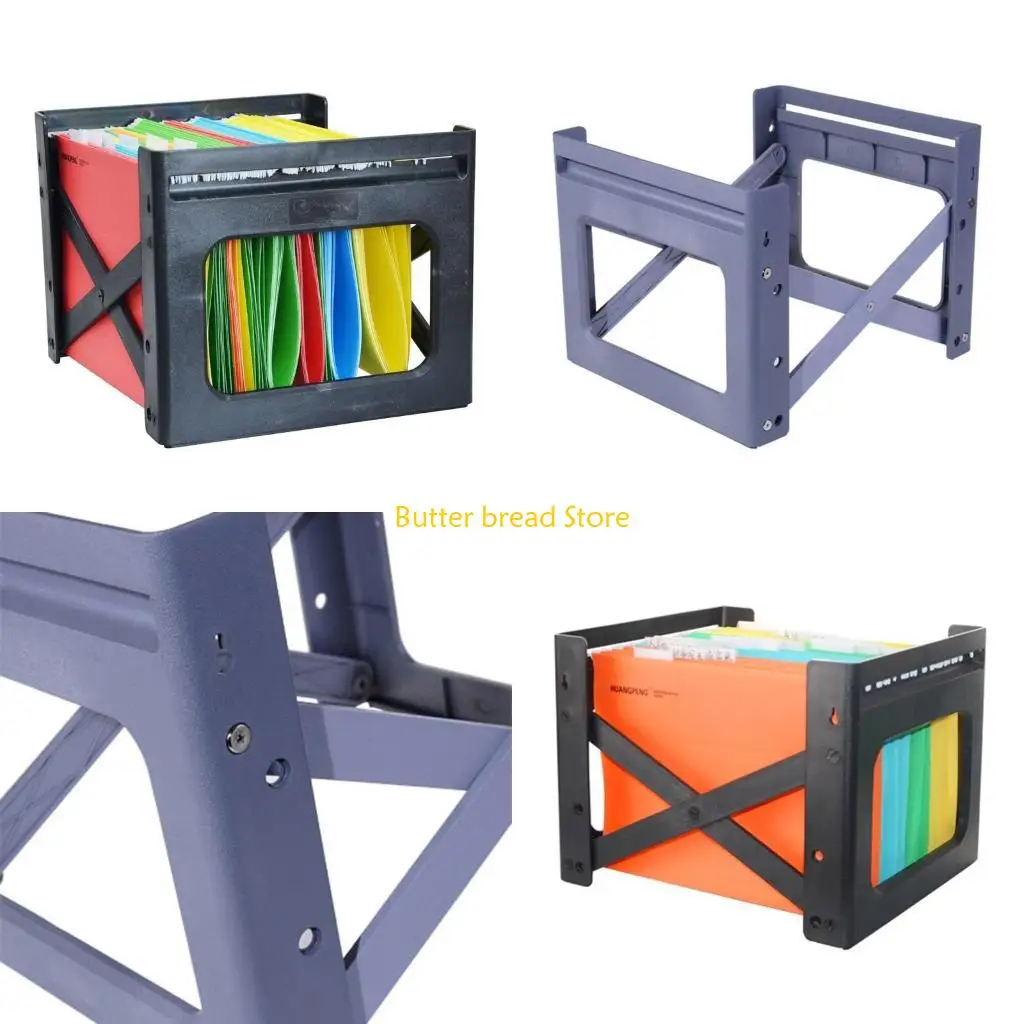 

W89C для Папка-органайзер для файлов Регулируемая книжная полка Держатель для деловых документов Хранение офисных