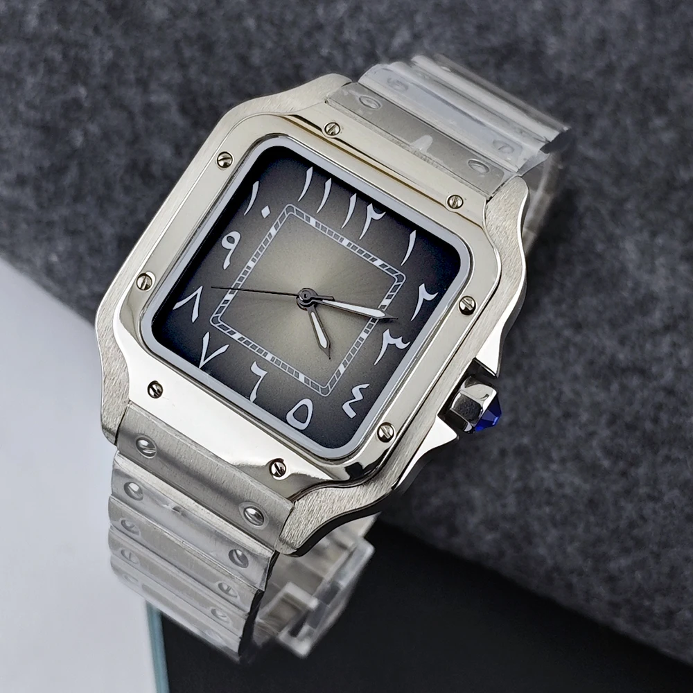 38mm NH35 Watch Stainless Steel Watch Men's Automatic Watch Customized Logo Dial NH35 Movement Watch