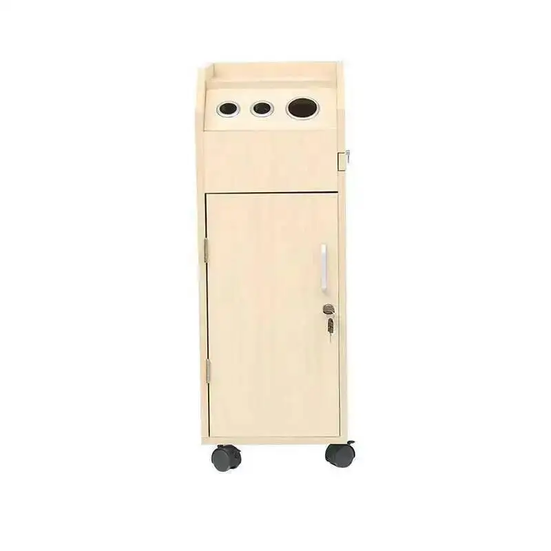 

Тележка для парикмахерских инструментов, эстетическая тележка-рулетка для хранения косметики, вращающаяся деревянная тележка на колесиках для салонов красоты и маникюра
