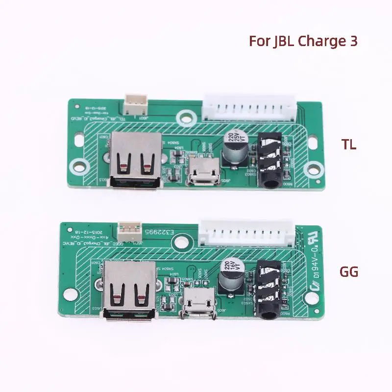 Für Charge 3 USB 2.0 Audio-Buchse Stromversorgungsplatine Anschluss für GG TL Bluetooth-Lautsprecher Micro-USB-Ladeanschluss