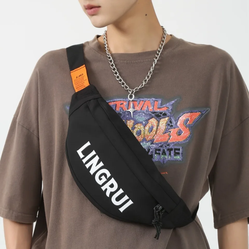 

Сумка через плечо унисекс, поясная сумка, нейлоновая легкая регулируемая сумка для занятий спортом, путешествий, бега, пешего туризма, ежедневного использования ﻿