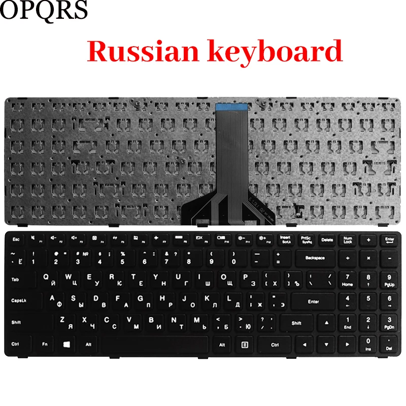 New Russian/US/Spanish laptop keyboard for Lenovo Ideapad 100-15IBD B50-50 SN20J78609 6385H-US 5N20K25394 5N20K25444 SN20K41553