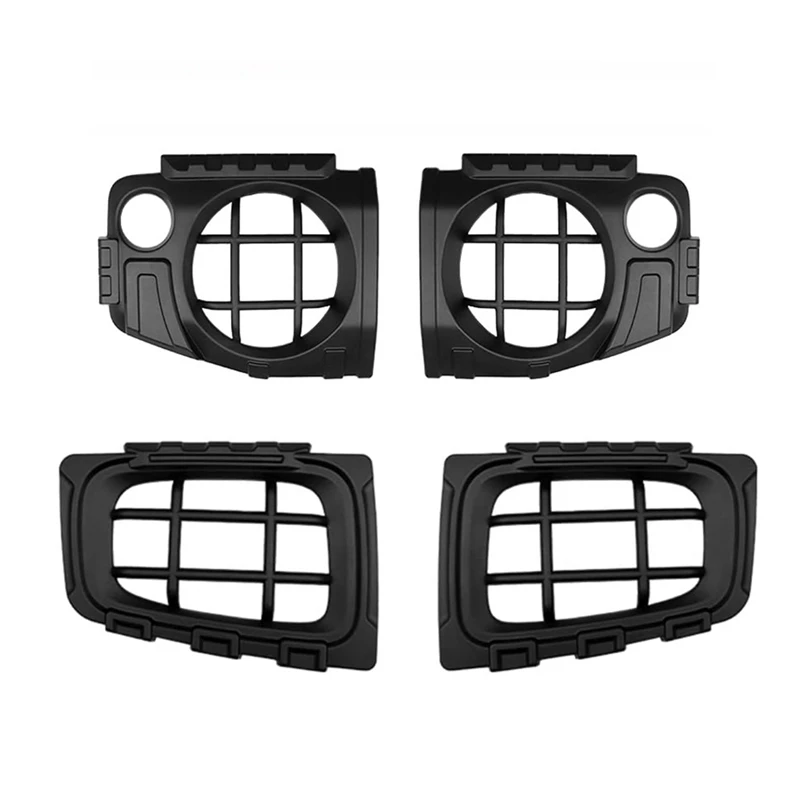 For Suzuki Jimny JB64 JB74 2019-2024 Car Front Fog Light Headlight Lamp Protector Guard Cover Trim Exterior Accessories