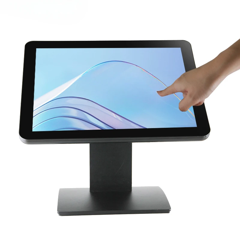 For Monitor Ture Flat 15 Inch Lcd Touch Screen Monitors With Metal Stand