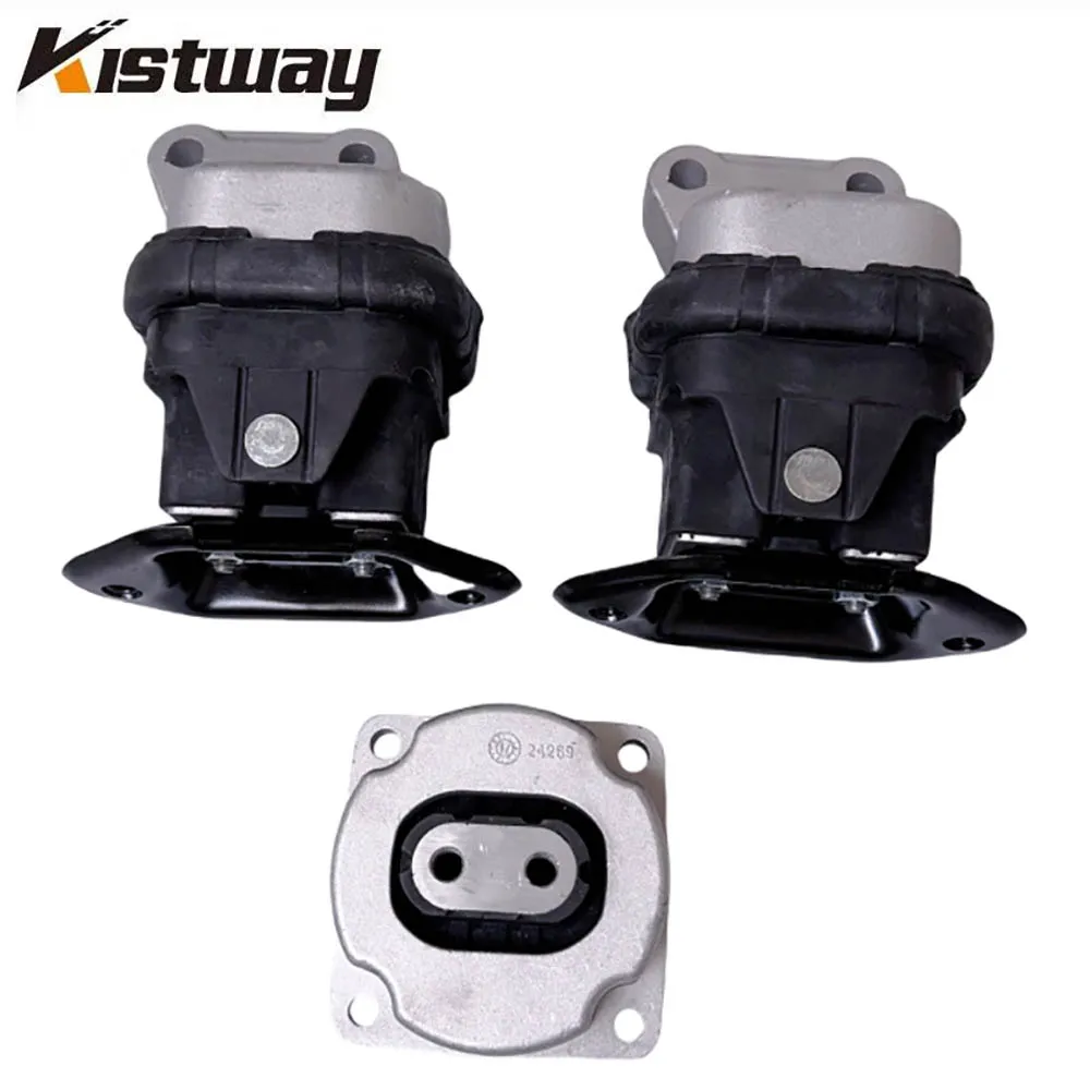 3PCS Engine Mount For Chrysler 300C 5.7L Dodge Challenger Charger Magnum 200A5390 4578046AC 4578046AD 4578046AE 4578046AF