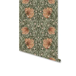 Peel and Stick Vine Floral Wallpaper Bedroom Self Adhesive Waterproof Contact Wall Paper for Kitchen Cabinet Furniture