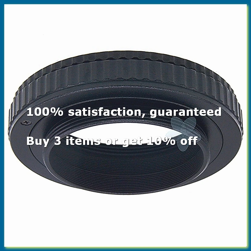 M42 To M42 Focusing Helicoid Ring Adapter 12 - 17Mm Macro Extension Tube(1Pcs)-A62I
