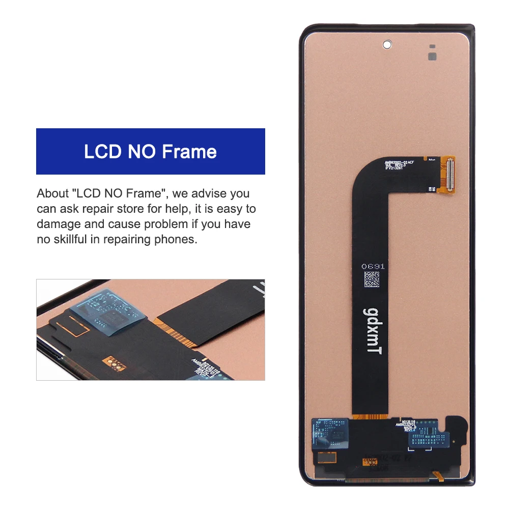 Schermo LCD TFT Da 7.6″ Per Galaxy Z Fold 3 – Sostituzione Touch Display (senza Impronte Digitali) Con Attrezzi Inclusi!