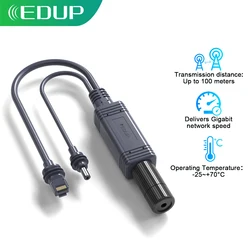 EDUP 100W Isolated Gigabit POE Splitter with RJ45 Interface 1000Mbps speed Perfect for StarLink Mini Dishy Reliable and Steady